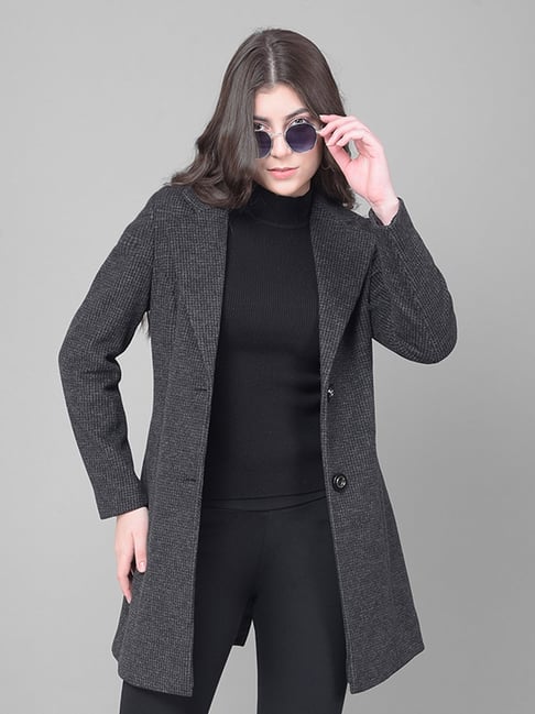 Crimsoune Club Black Slim Fit Coat-picture-40