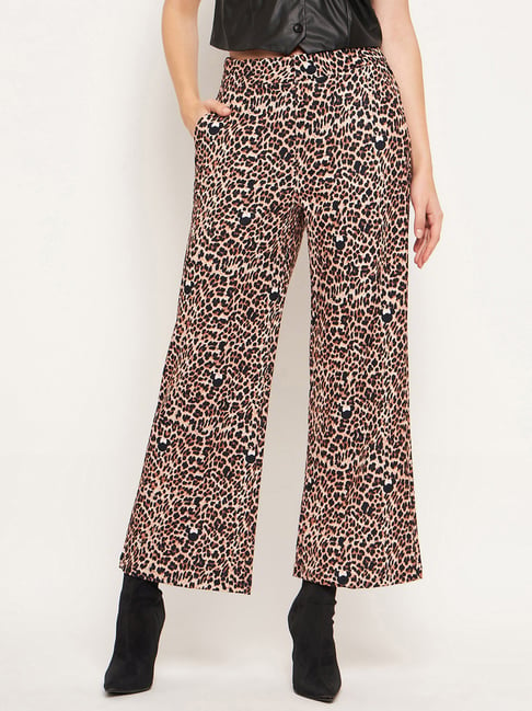 Leopard Jacquard Milo Trousers – Never Fully Dressed