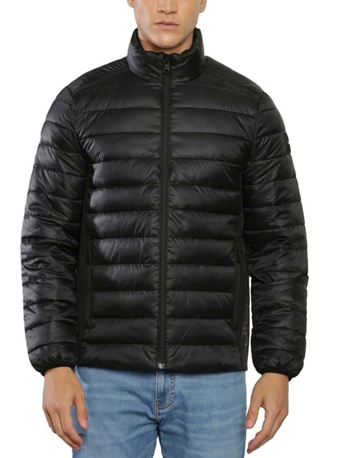 Calvin Klein Jeans Black Regular Fit Quilted Puffer Jacket