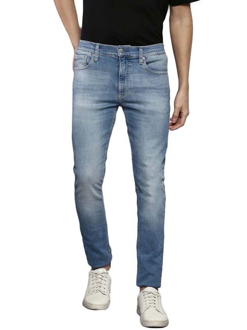 Calvin Klein Jeans Super Skinny Men Blue Jeans - Buy Calvin Klein