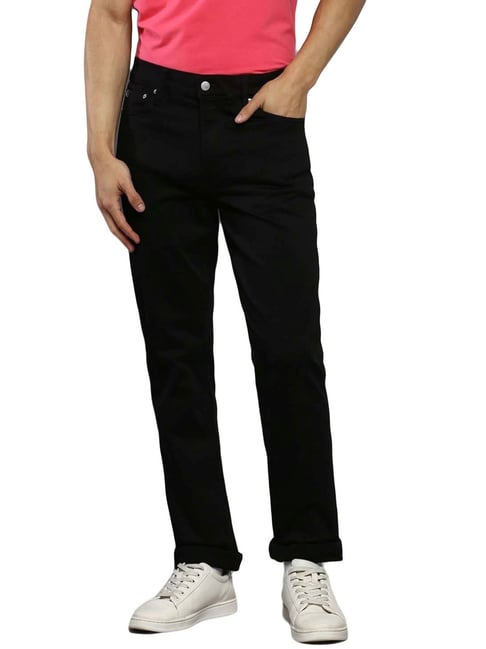 Calvin Klein Jeans Black Cotton Slim Fit Jeans-picture-19