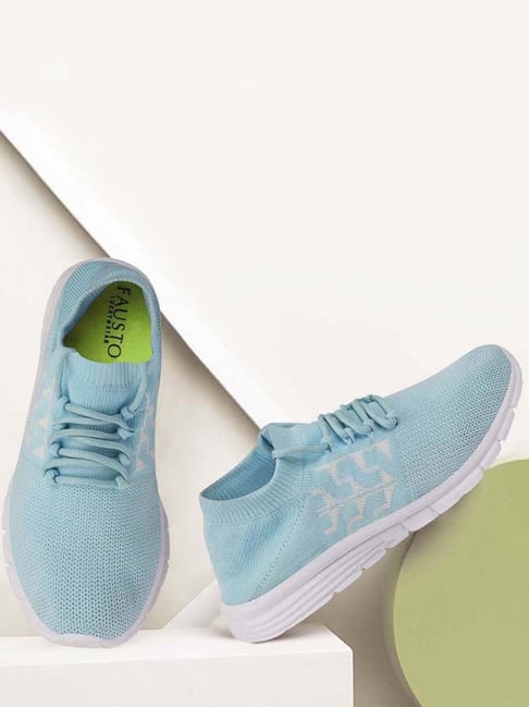 Fausto Women's Sky Blue Running Shoes-picture-29