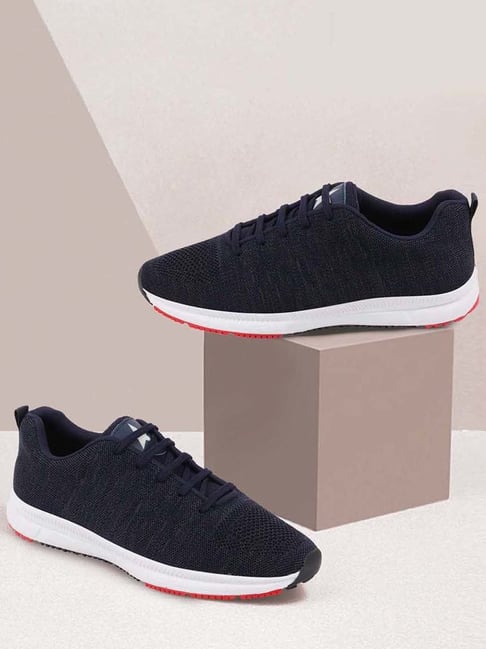 Fausto Men's Navy Blue Running Shoes-picture-12