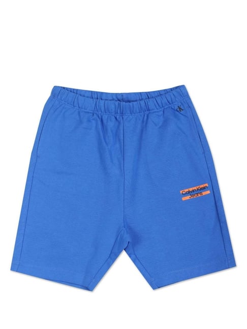 Buy Calvin Klein Jeans Kids Blue Cotton Shorts for Boys Clothing