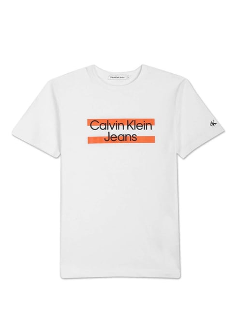 Kids calvin klein t shirt best sale