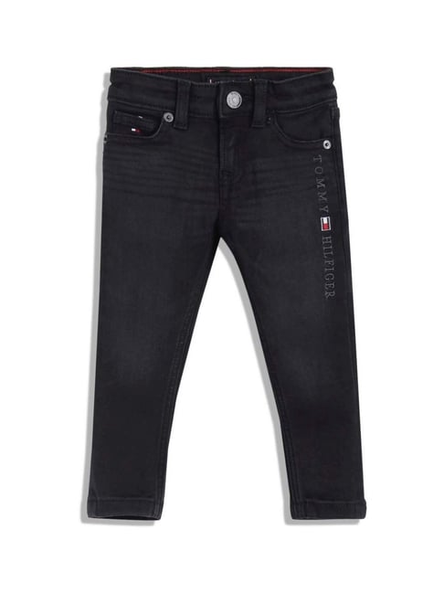 Tommy Hilfiger Boys Grey Logo Jeans
