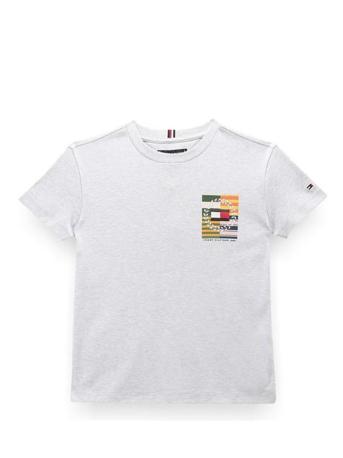 Grey tommy hilfiger discount shirt