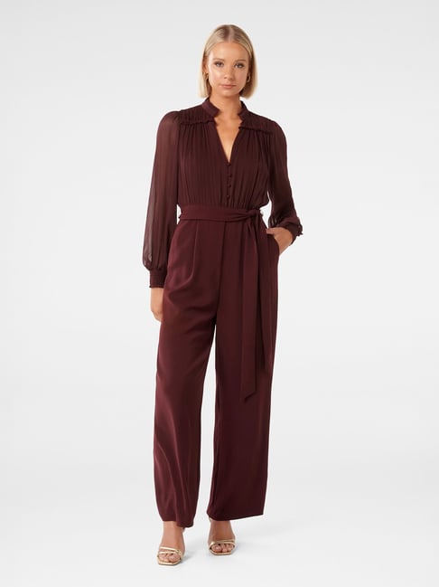 Forever Perfect Jumpsuit - Brown