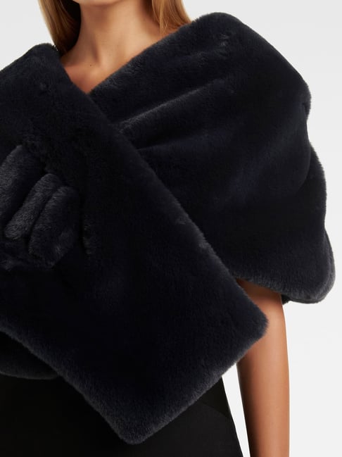 Faux fur wrap forever new best sale