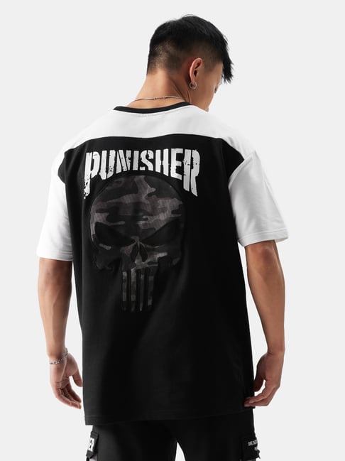 Maglietta Uomo Punisher Supereroe - Casual Wear - 100% Cotone, Stampa Di Qualità, Taglie S-XXL (XX-Large) - 3