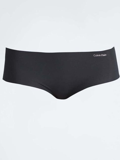 Buy Calvin Klein Underwear Black Logo Regular Fit Panties for