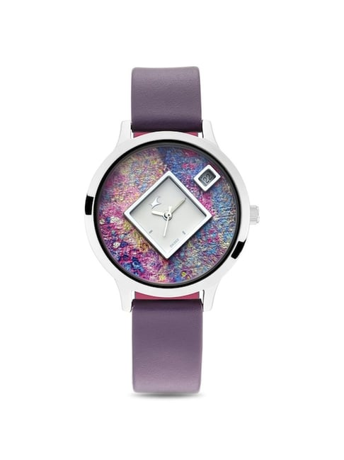 Fastrack purple watch best sale