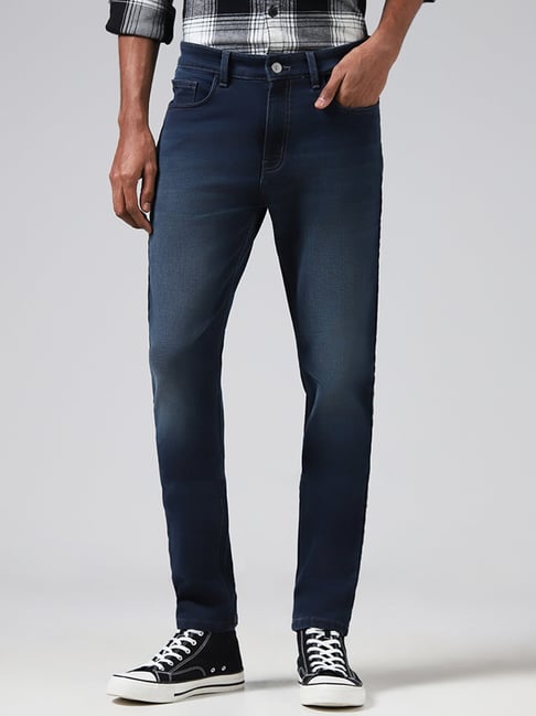 Boys Basic Solid Skinny Jeans - Black Denim