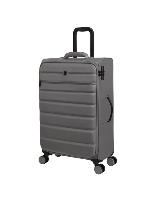 it luggage Census Grey Medium 24 inches Softsided Luggage Trolley with TSA Lock-picture-44