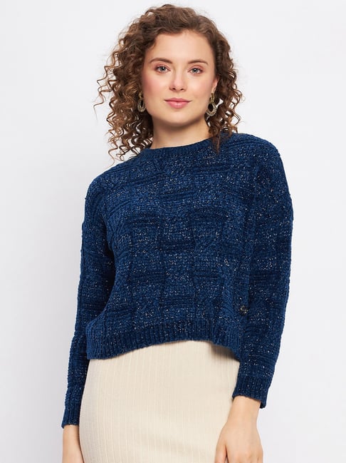 Duke Navy Self Design Pullover-picture-26