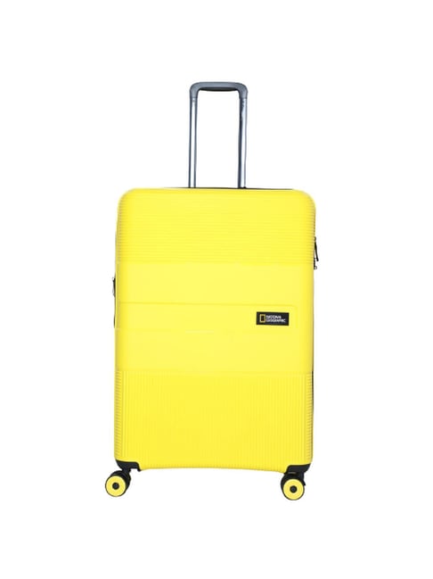 National geographic cheap suitcase yellow