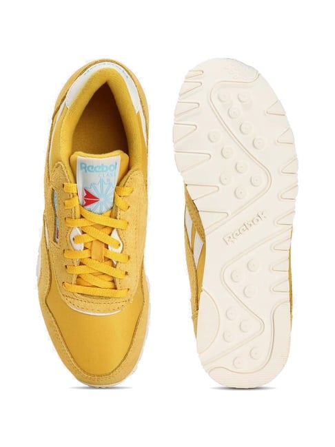 Buy Reebok Women's Classic Yellow Running Shoes for Women at Best
