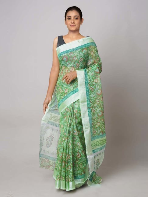 Latest Cotton Slub Sarees to Buy in Online - Naarithva