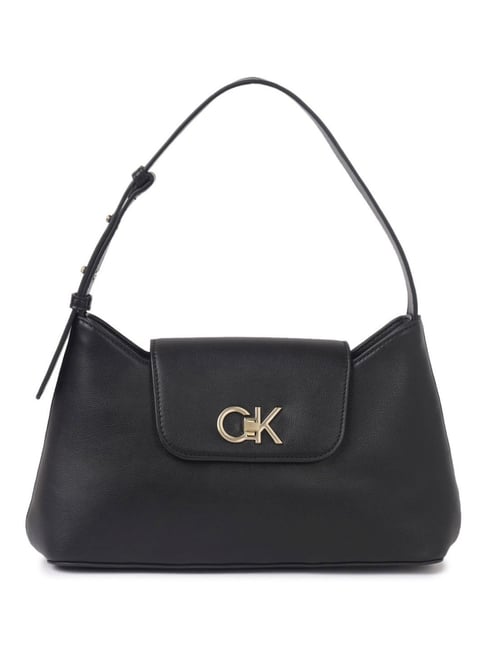 Calvin Klein Jeans Black Medium Bowler Bag - Main Image