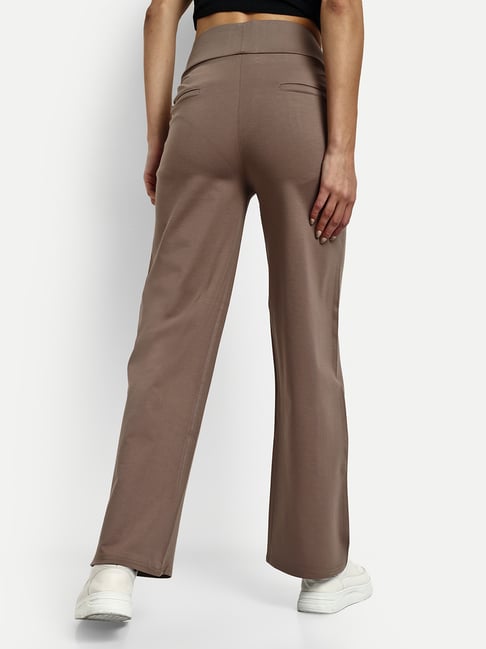 Mom loose-fit twill trousers - Light brown, Women's Fashion, Bottoms, Jeans  & Leggings on Carousell