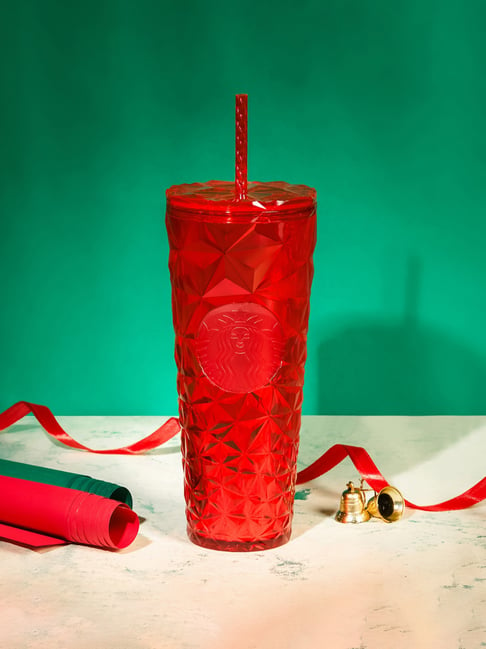 Starbucks' Red Cups Feature a Touch of Pink This Year — See the