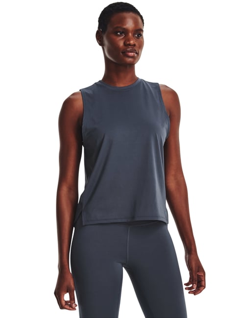 UNDER ARMOUR Grey Sports Tank Top