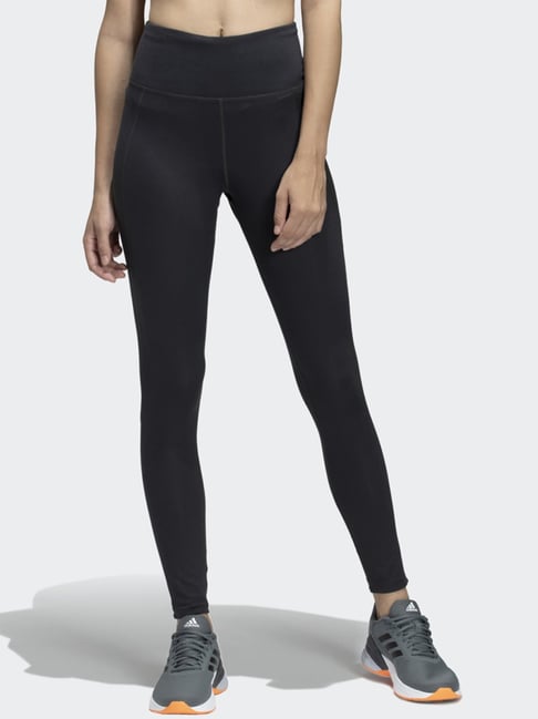 Adidas Women Cotton W LIN TIG Sports Tights Black (XS) : Amazon.in: Fashion