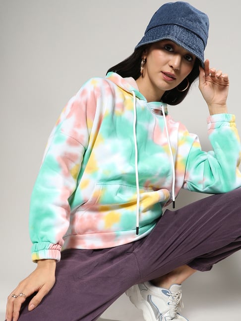 pinacolada Campus Sutra Green Cotton Regular Fit Hoodie-picture-32