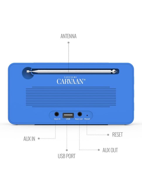 Saregama Carvaan Mini Plus 10W Portable BT Music Player with 1000