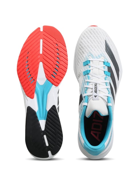 Adidas Men's ADIZERO RC White Running Shoes