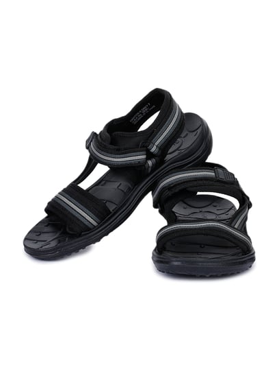 Buy Gliders by Liberty Grey Black Floater Sandals for Men at Best Price Tata CLiQ