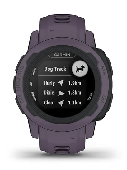 Dog track garmin top instinct