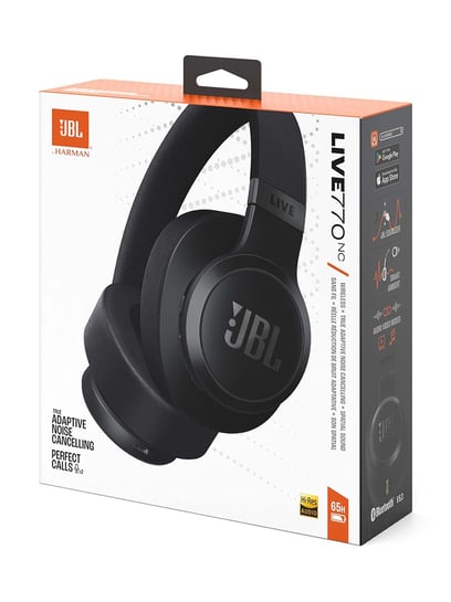 Buy JBL LIVE 770NC Wireless Over Ear Headphone with Mic, Black Online at  Best Prices in India - JioMart.