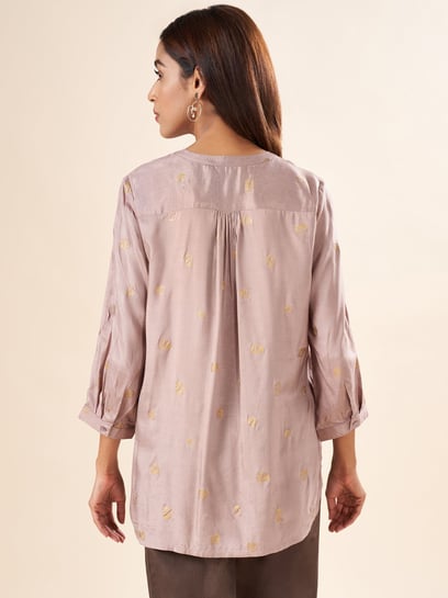 Akkriti by Pantaloons Pink Printed Tunic