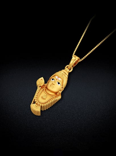 Buy Joyalukkas 22k Gold Lord Murughan Pendant Online At Best Price