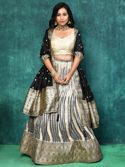 Designer Black Lehenga Choli With Sequence Embroidery Work Wedding Lehenga  Choli Party Wear Lehenga Choli for Women and Girl Indian - Etsy