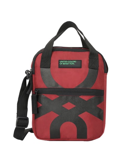 Benetton red clearance bag price