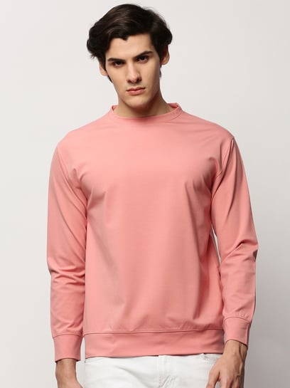 Peach sweatshirt mens sale