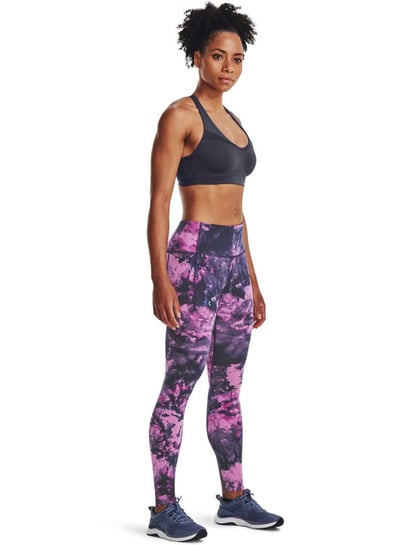 UNDER ARMOUR Blue Mid Rise Sports Leggings