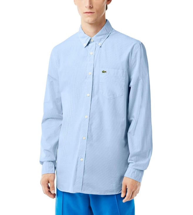 Lacoste button up outlet shirts