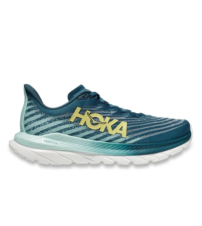 Hoka Men's Mach 5 Blue Running Shoes