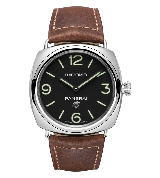 New Panerai Radiomir 1940 3 Days Acciaio 47mm Brown Dial Men's Watch  PAM00662 | eBay