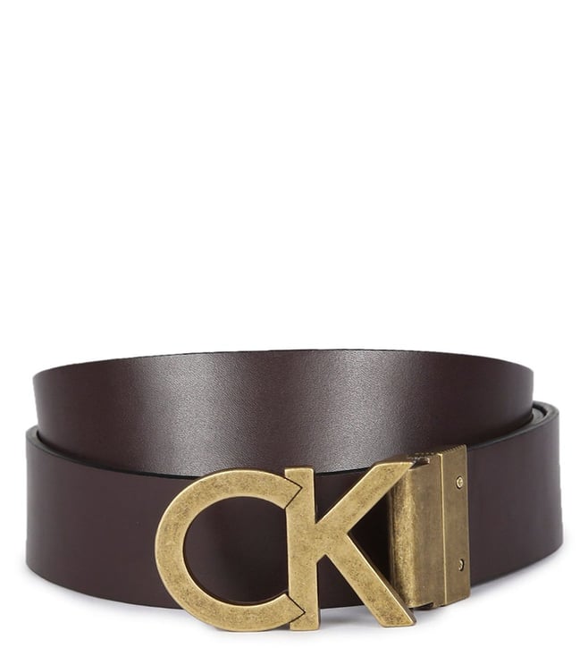 Ck logo outlet belts