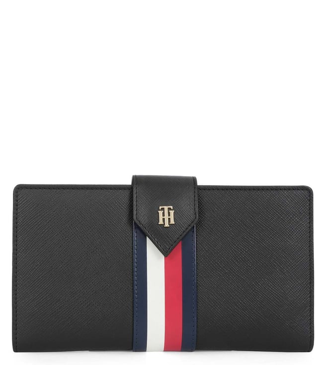 Buy Tommy Hilfiger Black Renee Small Wallet for Women Online