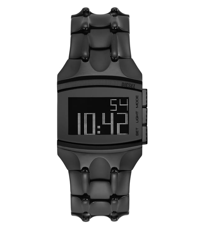 Diesel Red Silicone Quartz Digital Watch, $87 | buy.com | Lookastic