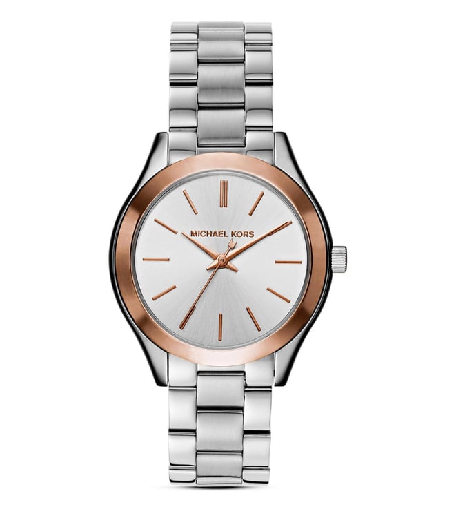 Buy Michael Kors MK3514 Mini Slim Runway Analog Watch for Women for Women Online Tata CLiQ Luxury