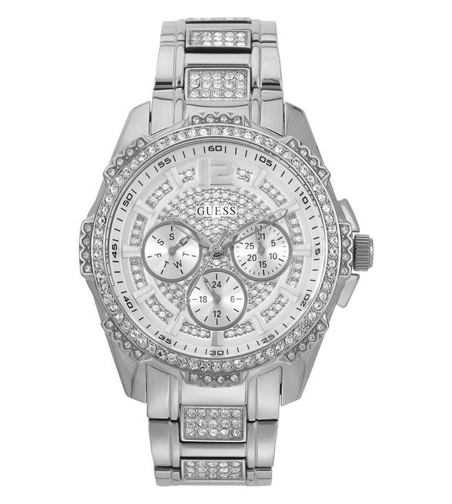 Montre guess best sale stainless steel