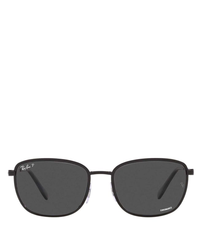 Buy Ray-Ban 0RB3705002K857 Grey Rectangular Unisex Sunglasses