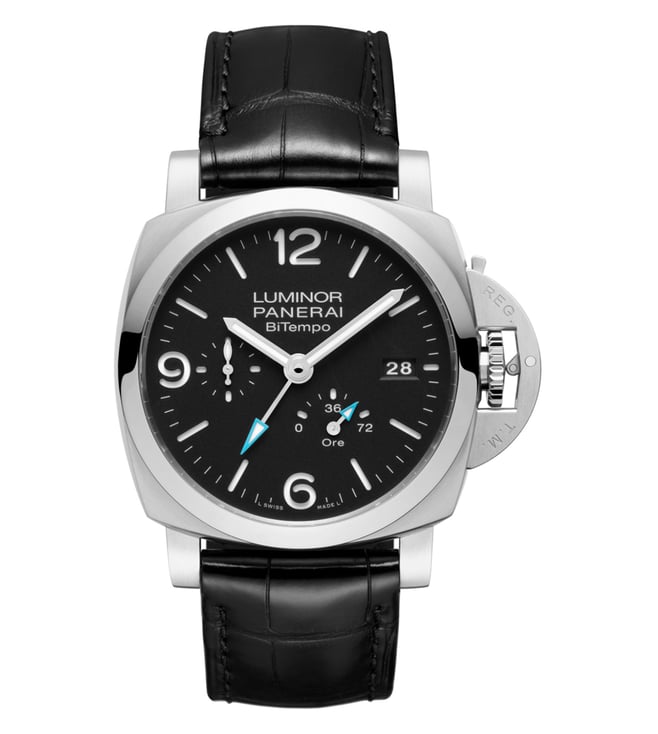 Shop Panerai Black Watches Online In India Tata CLiQ Luxury