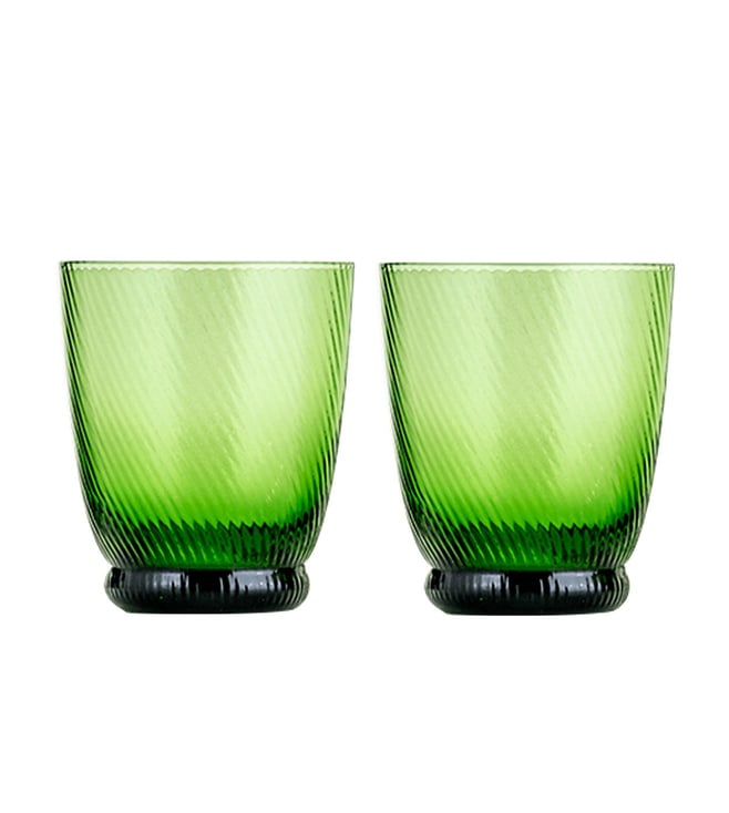 Buy Quoise Glass Tumbler Set of Two (Tall) Online - Ellementry